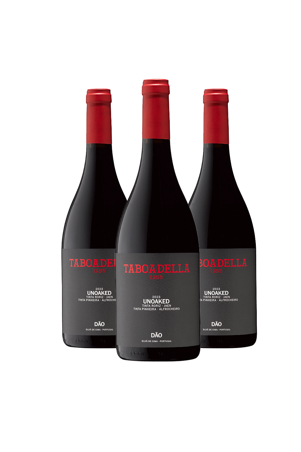 Vinho Taboadella Tinto Seco Portugal Villae D.o.c Blend 2022 750ml - 3 Unidades
